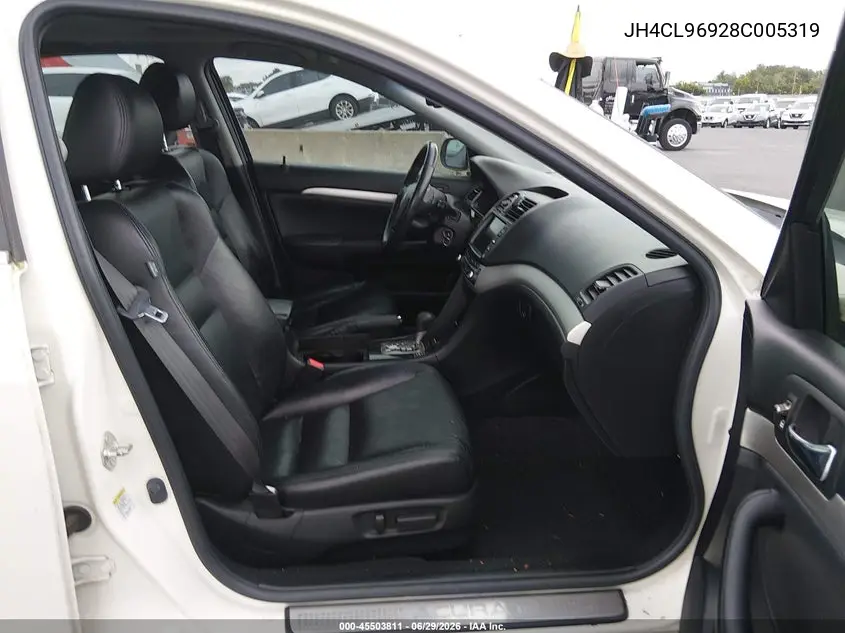 2008 Acura Tsx VIN: JH4CL96928C005319 Lot: 45503811