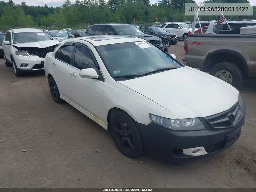 2008 Acura Tsx VIN: JH4CL96828C015422 Lot: 45509338