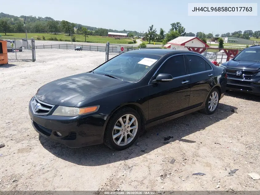 2008 Acura Tsx VIN: JH4CL96858C017763 Lot: 45516346