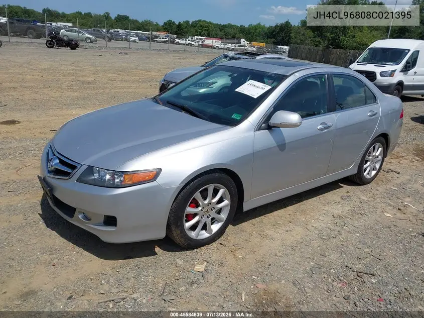 2008 Acura Tsx VIN: JH4CL96808C021395 Lot: 45584639