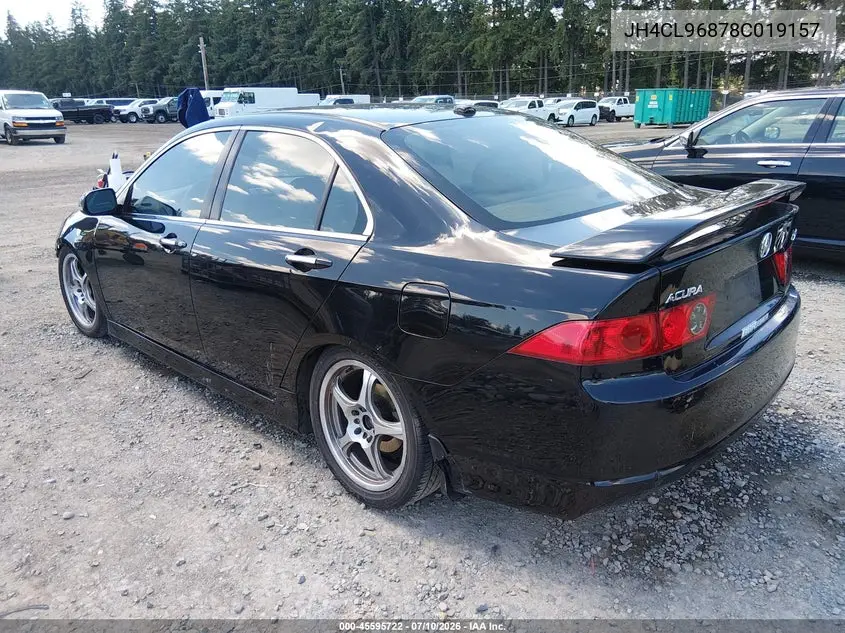 2008 Acura Tsx VIN: JH4CL96878C019157 Lot: 45595722