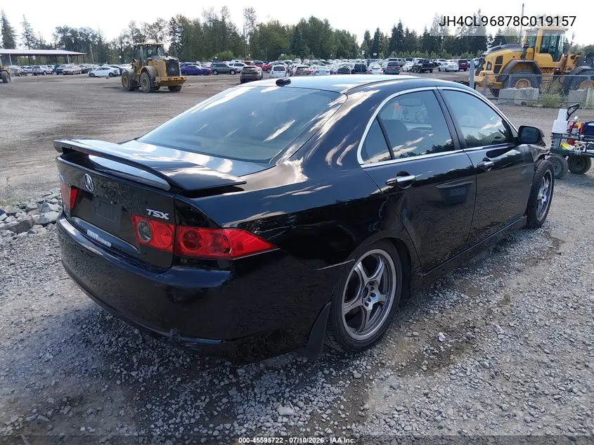 2008 Acura Tsx VIN: JH4CL96878C019157 Lot: 45595722