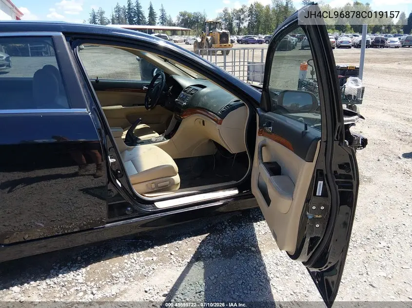 2008 Acura Tsx VIN: JH4CL96878C019157 Lot: 45595722
