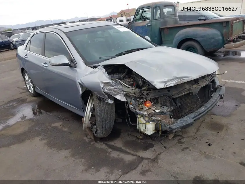 2008 Acura Tsx VIN: JH4CL96838C016627 Lot: 45601051