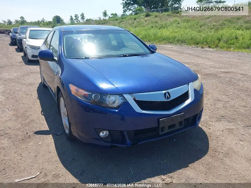 2009 Acura Tsx VIN: JH4CU26679C800541 Lot: 12655777