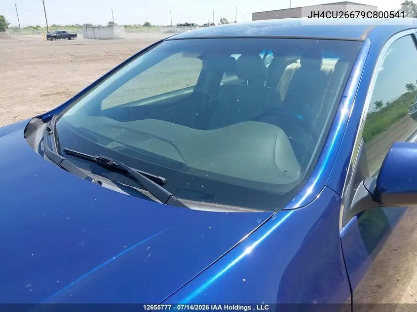 2009 Acura Tsx VIN: JH4CU26679C800541 Lot: 12655777