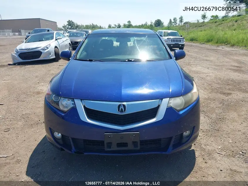 2009 Acura Tsx VIN: JH4CU26679C800541 Lot: 12655777