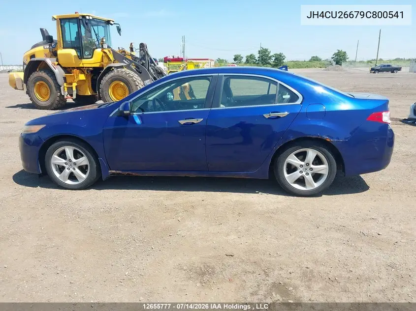 2009 Acura Tsx VIN: JH4CU26679C800541 Lot: 12655777
