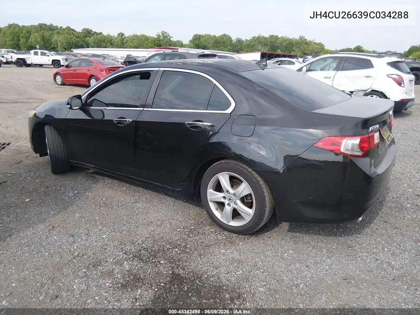 2009 Acura Tsx VIN: JH4CU26639C034288 Lot: 45342498