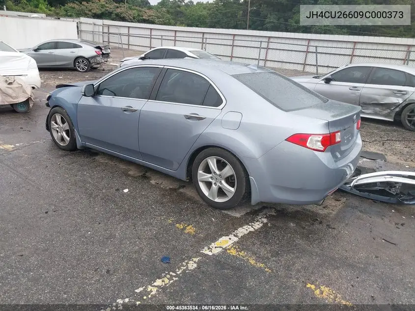 2009 Acura Tsx VIN: JH4CU26609C000373 Lot: 45363534