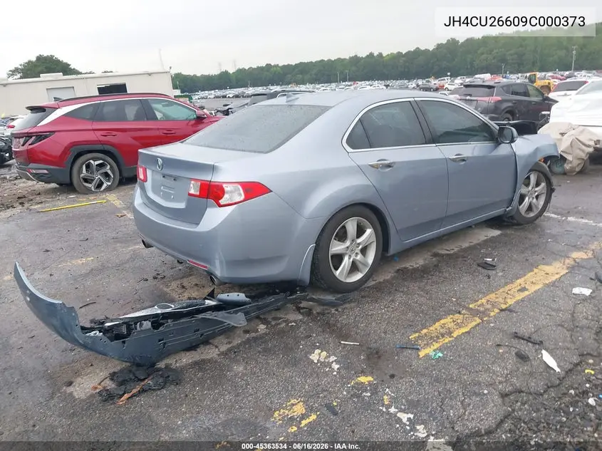 2009 Acura Tsx VIN: JH4CU26609C000373 Lot: 45363534