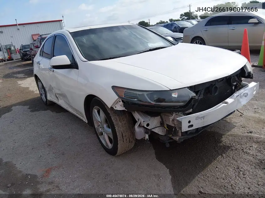 2009 Acura Tsx VIN: JH4CU26619C017666 Lot: 45478874