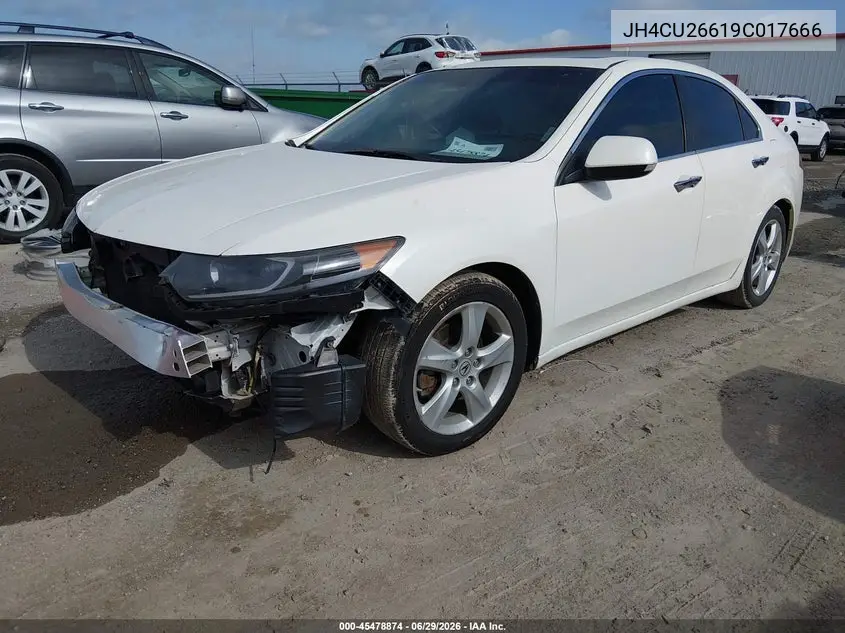 2009 Acura Tsx VIN: JH4CU26619C017666 Lot: 45478874