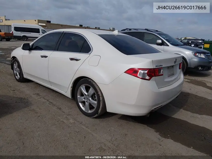 2009 Acura Tsx VIN: JH4CU26619C017666 Lot: 45478874