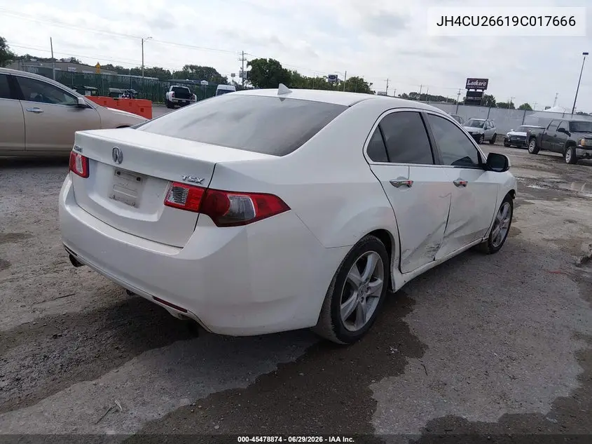 2009 Acura Tsx VIN: JH4CU26619C017666 Lot: 45478874