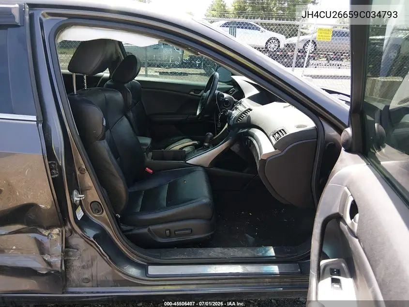 2009 Acura Tsx VIN: JH4CU26659C034793 Lot: 45506407