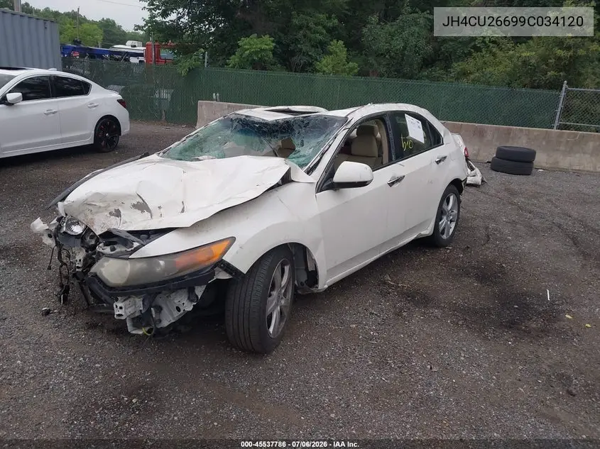 2009 Acura Tsx VIN: JH4CU26699C034120 Lot: 45537786