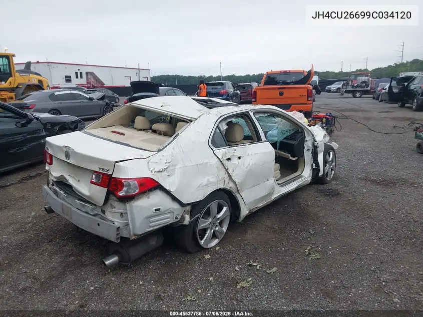 2009 Acura Tsx VIN: JH4CU26699C034120 Lot: 45537786