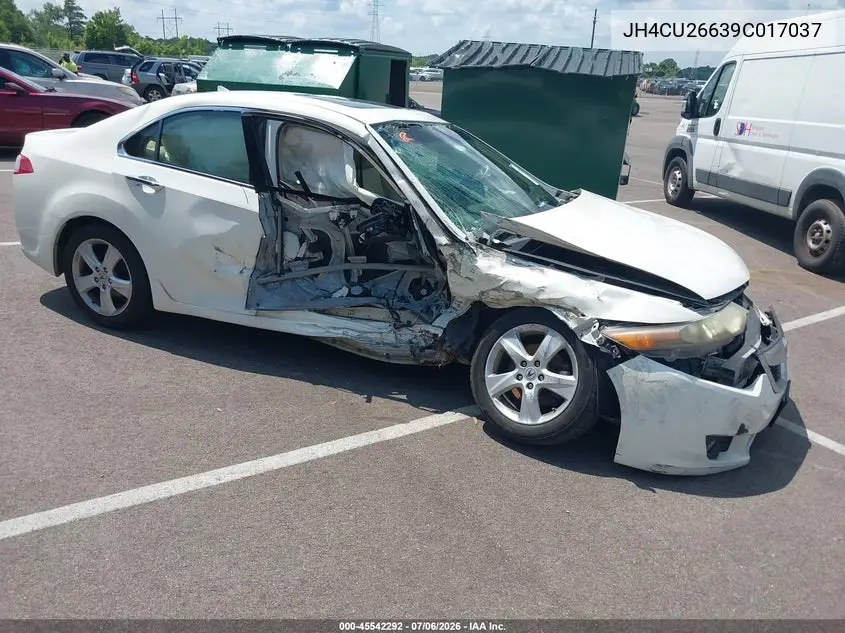 2009 Acura Tsx VIN: JH4CU26639C017037 Lot: 45542292