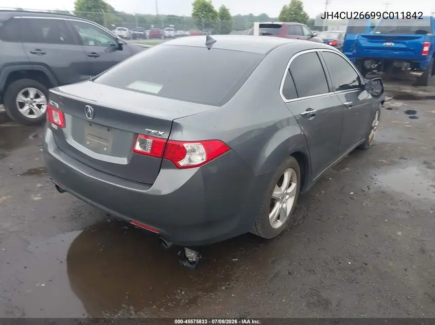 2009 Acura Tsx VIN: JH4CU26699C011842 Lot: 45575833