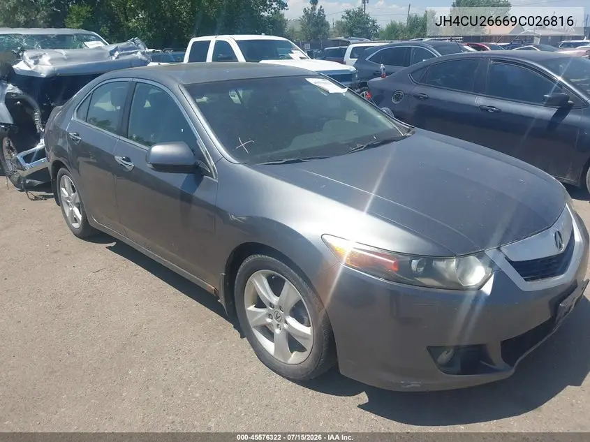 2009 Acura Tsx VIN: JH4CU26669C026816 Lot: 45576322