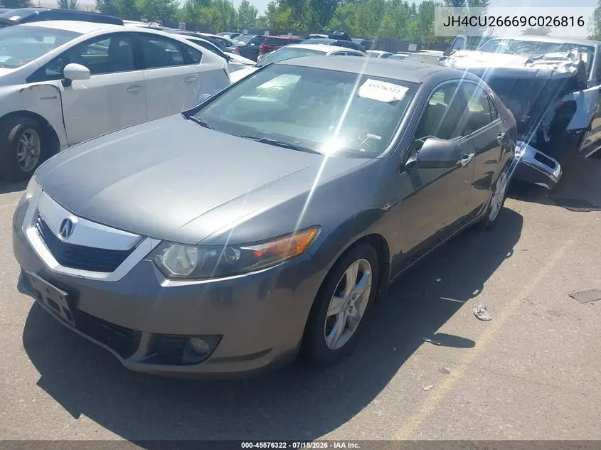 2009 Acura Tsx VIN: JH4CU26669C026816 Lot: 45576322