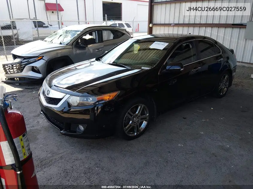 2009 Acura Tsx VIN: JH4CU26669C027559 Lot: 45587204