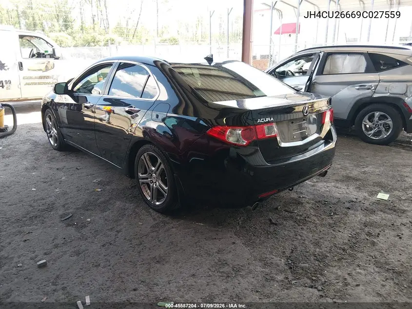 2009 Acura Tsx VIN: JH4CU26669C027559 Lot: 45587204