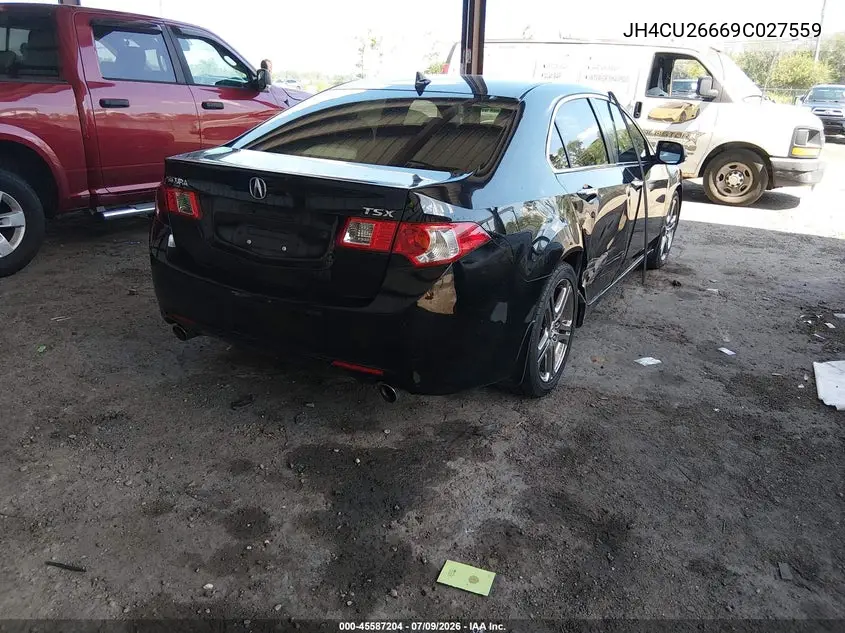2009 Acura Tsx VIN: JH4CU26669C027559 Lot: 45587204