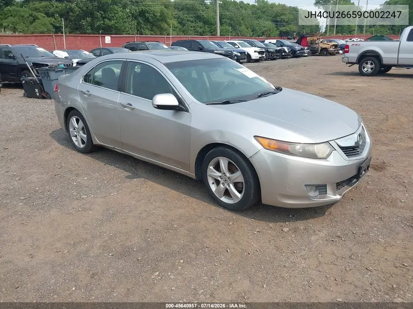 2009 Acura Tsx VIN: JH4CU26659C002247 Lot: 45640957