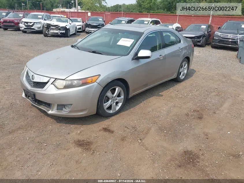 2009 Acura Tsx VIN: JH4CU26659C002247 Lot: 45640957