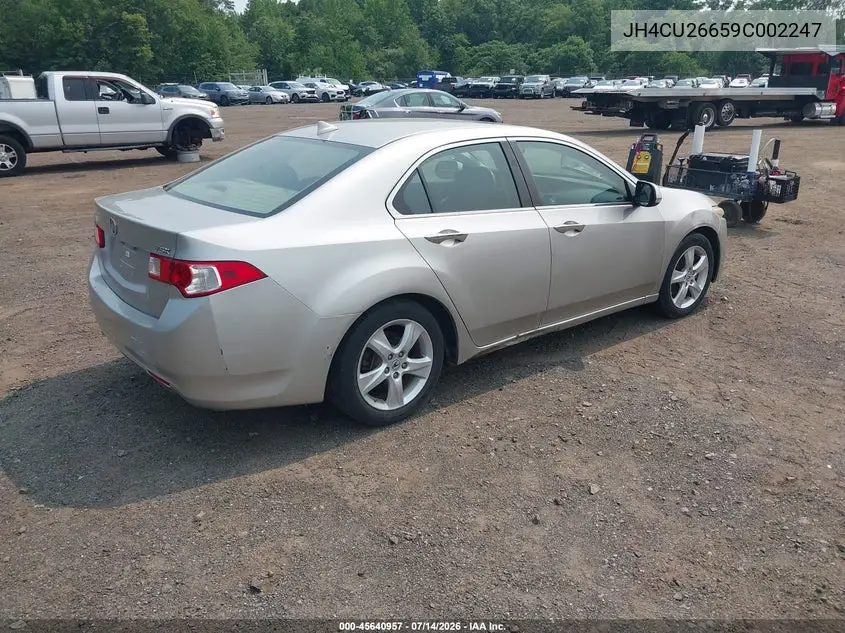 2009 Acura Tsx VIN: JH4CU26659C002247 Lot: 45640957