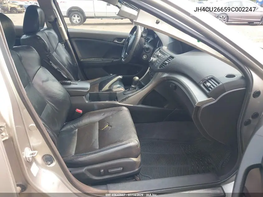 2009 Acura Tsx VIN: JH4CU26659C002247 Lot: 45640957
