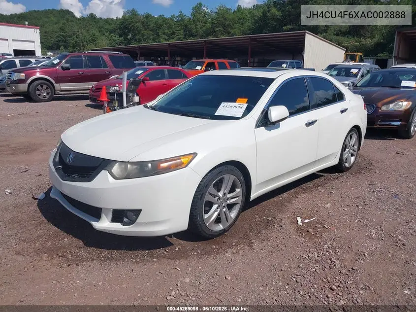 2010 Acura Tsx 3.5 VIN: JH4CU4F6XAC002888 Lot: 45269098