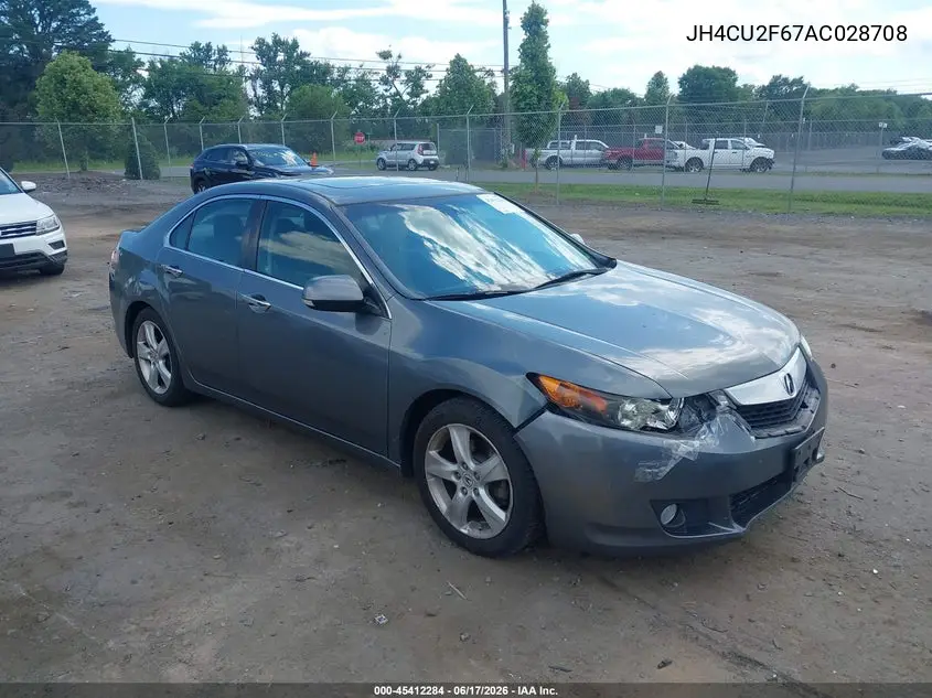 2010 Acura Tsx 2.4 VIN: JH4CU2F67AC028708 Lot: 45412284