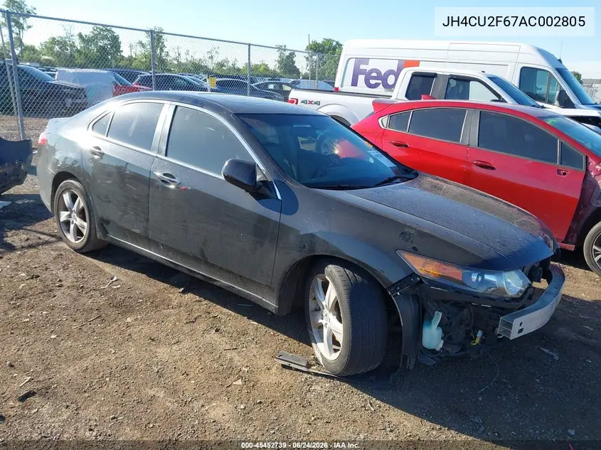 2010 Acura Tsx 2.4 VIN: JH4CU2F67AC002805 Lot: 45452739