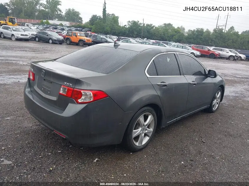 2010 Acura Tsx 2.4 VIN: JH4CU2F65ACU18811 Lot: 45460224
