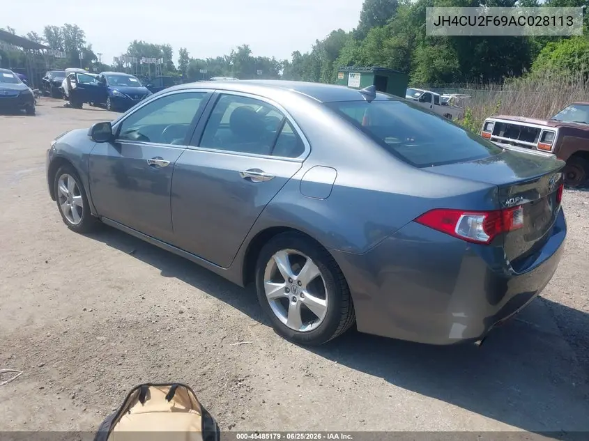 2010 Acura Tsx 2.4 VIN: JH4CU2F69AC028113 Lot: 45485179