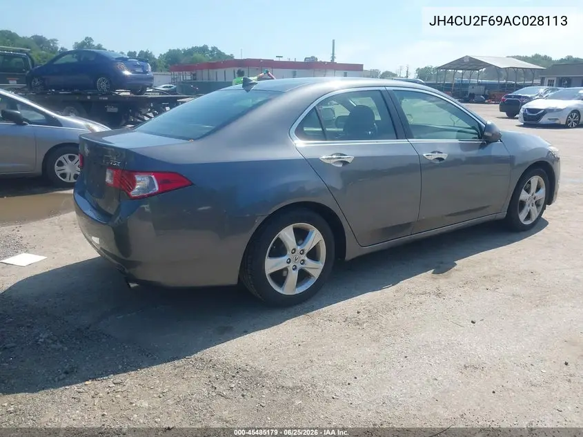 2010 Acura Tsx 2.4 VIN: JH4CU2F69AC028113 Lot: 45485179