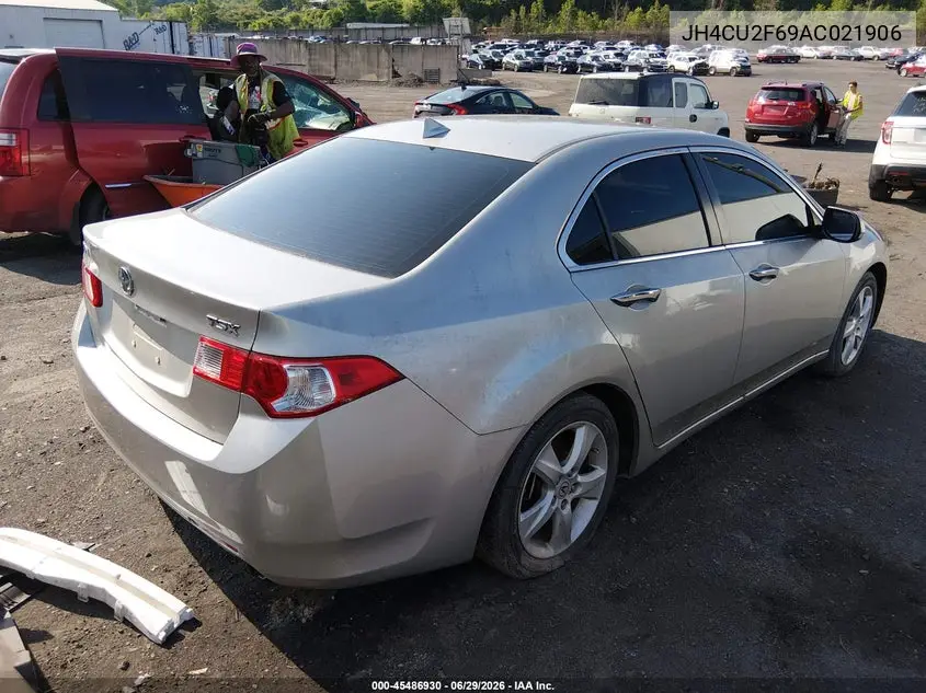 2010 Acura Tsx 2.4 VIN: JH4CU2F69AC021906 Lot: 45486930