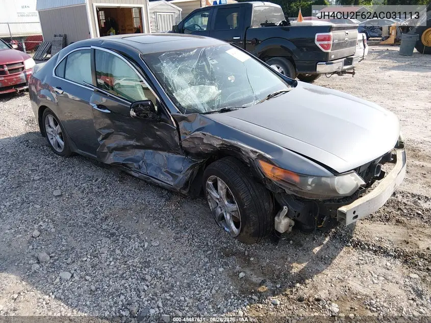 2010 Acura Tsx 2.4 VIN: JH4CU2F62AC031113 Lot: 45487631