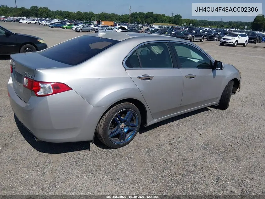 2010 Acura Tsx 3.5 VIN: JH4CU4F48AC002306 Lot: 45508929