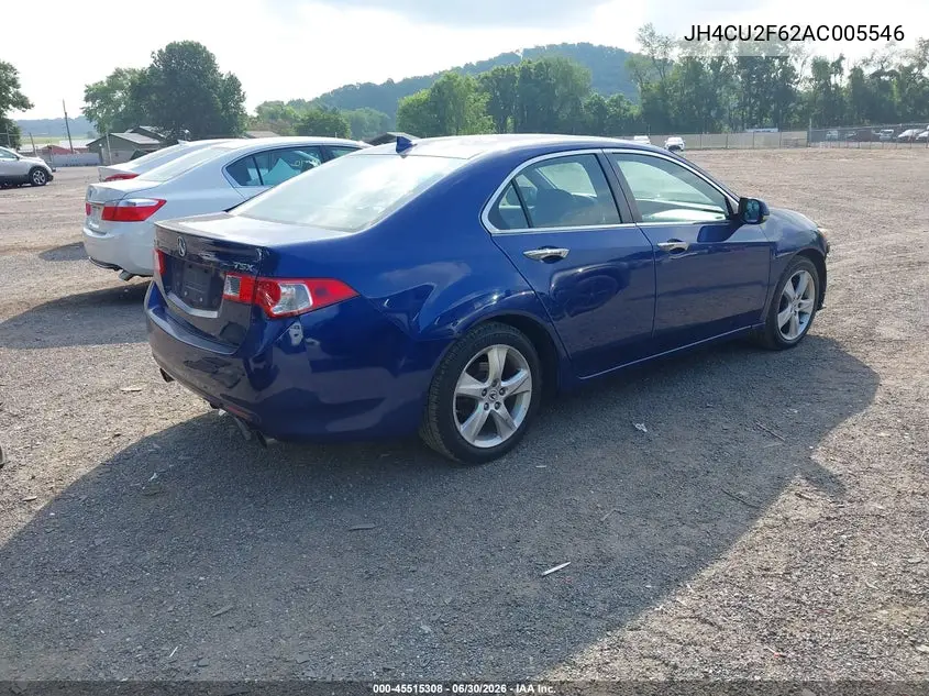 2010 Acura Tsx 2.4 VIN: JH4CU2F62AC005546 Lot: 45515308
