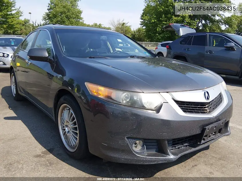 2010 Acura Tsx 2.4 VIN: JH4CU2F64AC038435 Lot: 45593373