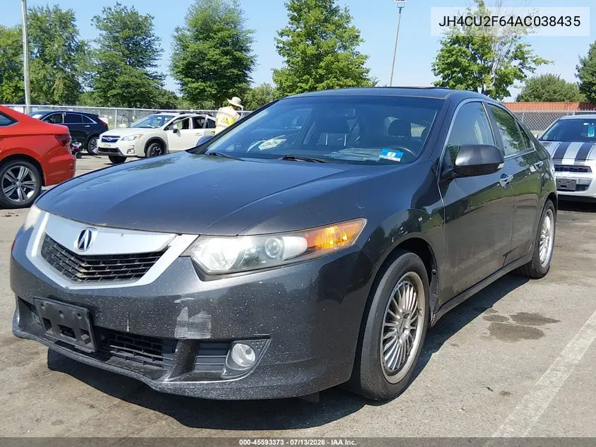 2010 Acura Tsx 2.4 VIN: JH4CU2F64AC038435 Lot: 45593373