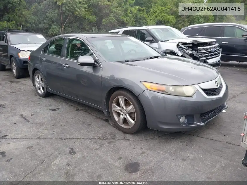 2010 Acura Tsx 2.4 VIN: JH4CU2F62AC041415 Lot: 45607209