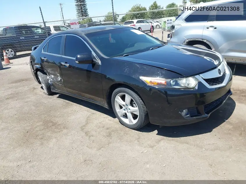 2010 Acura Tsx 2.4 VIN: JH4CU2F60AC021308 Lot: 45632162