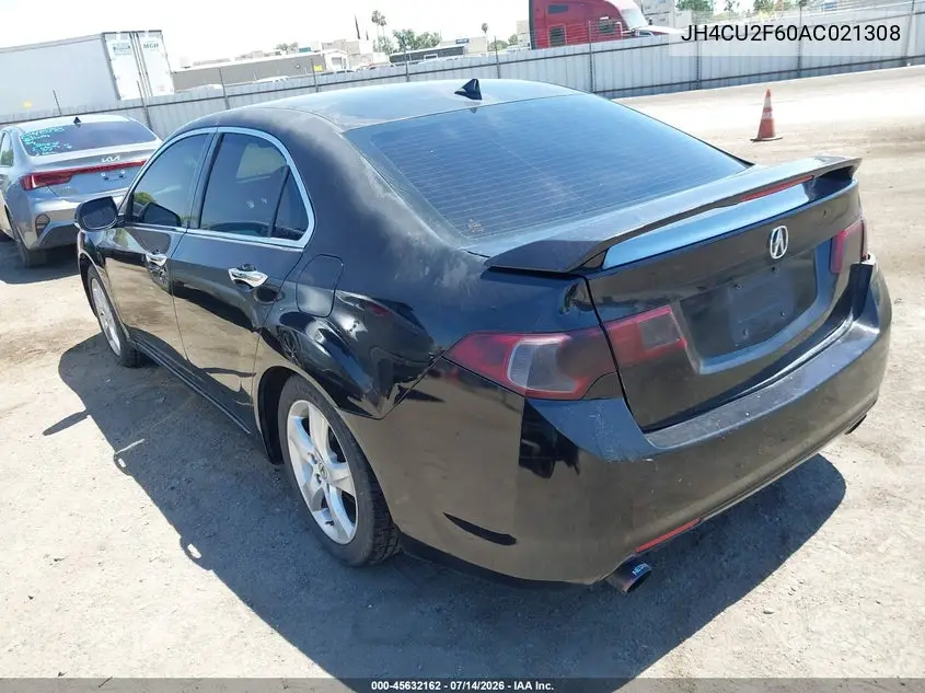 2010 Acura Tsx 2.4 VIN: JH4CU2F60AC021308 Lot: 45632162