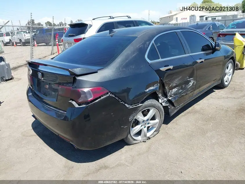 2010 Acura Tsx 2.4 VIN: JH4CU2F60AC021308 Lot: 45632162