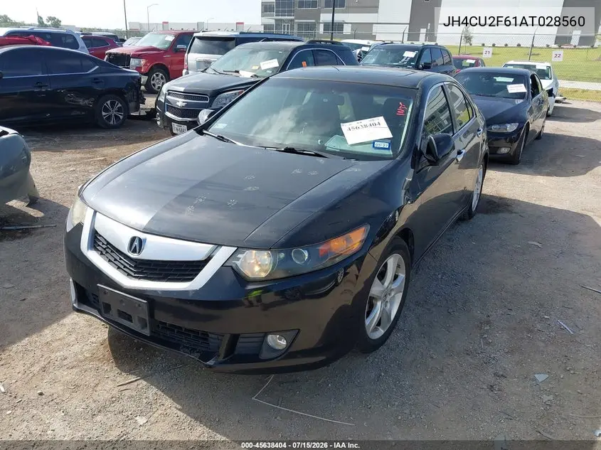 2010 Acura Tsx 2.4 VIN: JH4CU2F61AT028560 Lot: 45638404
